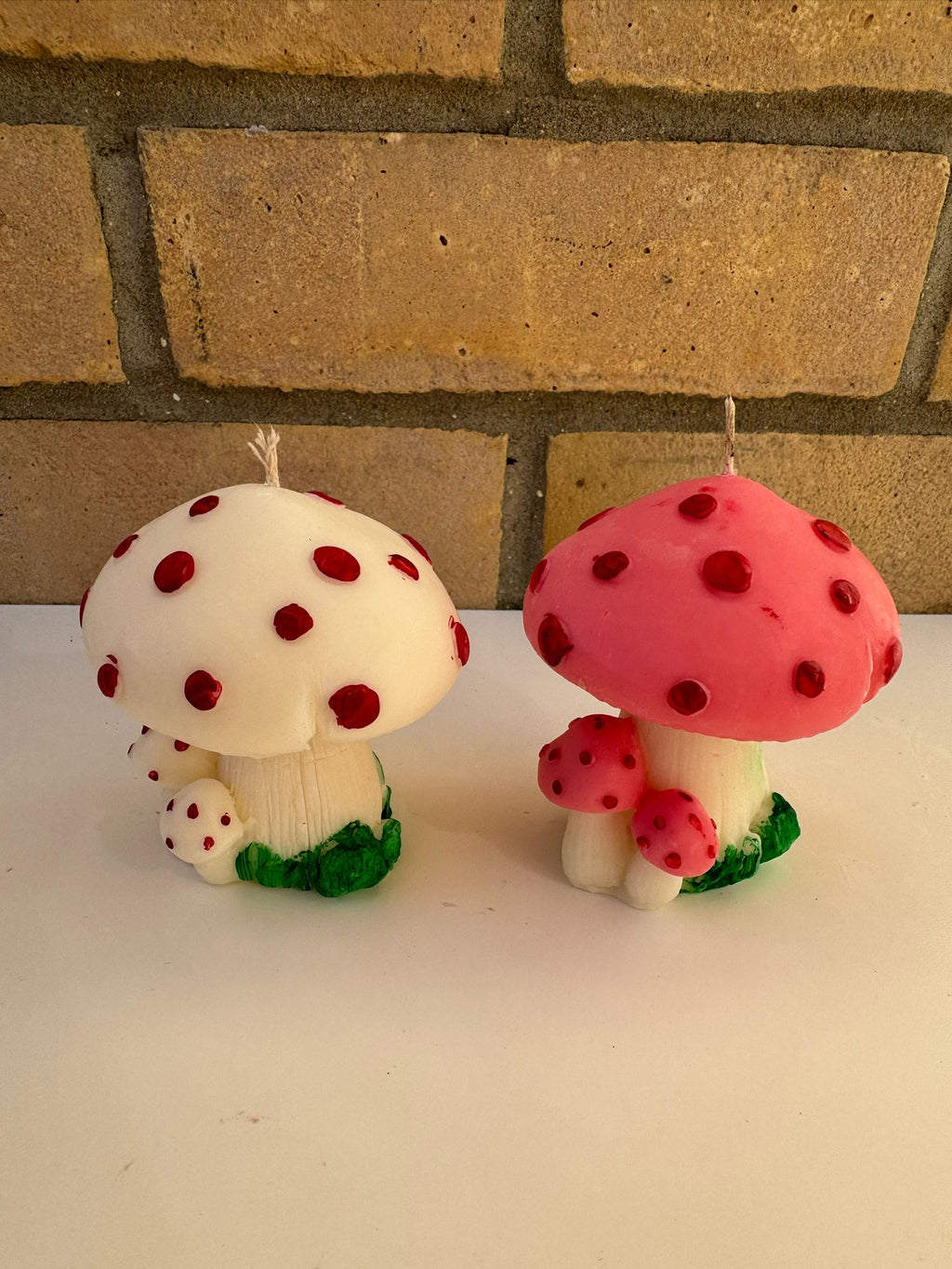 Woodland Mushroom Candle – Handmade Autumn Decorative Candle