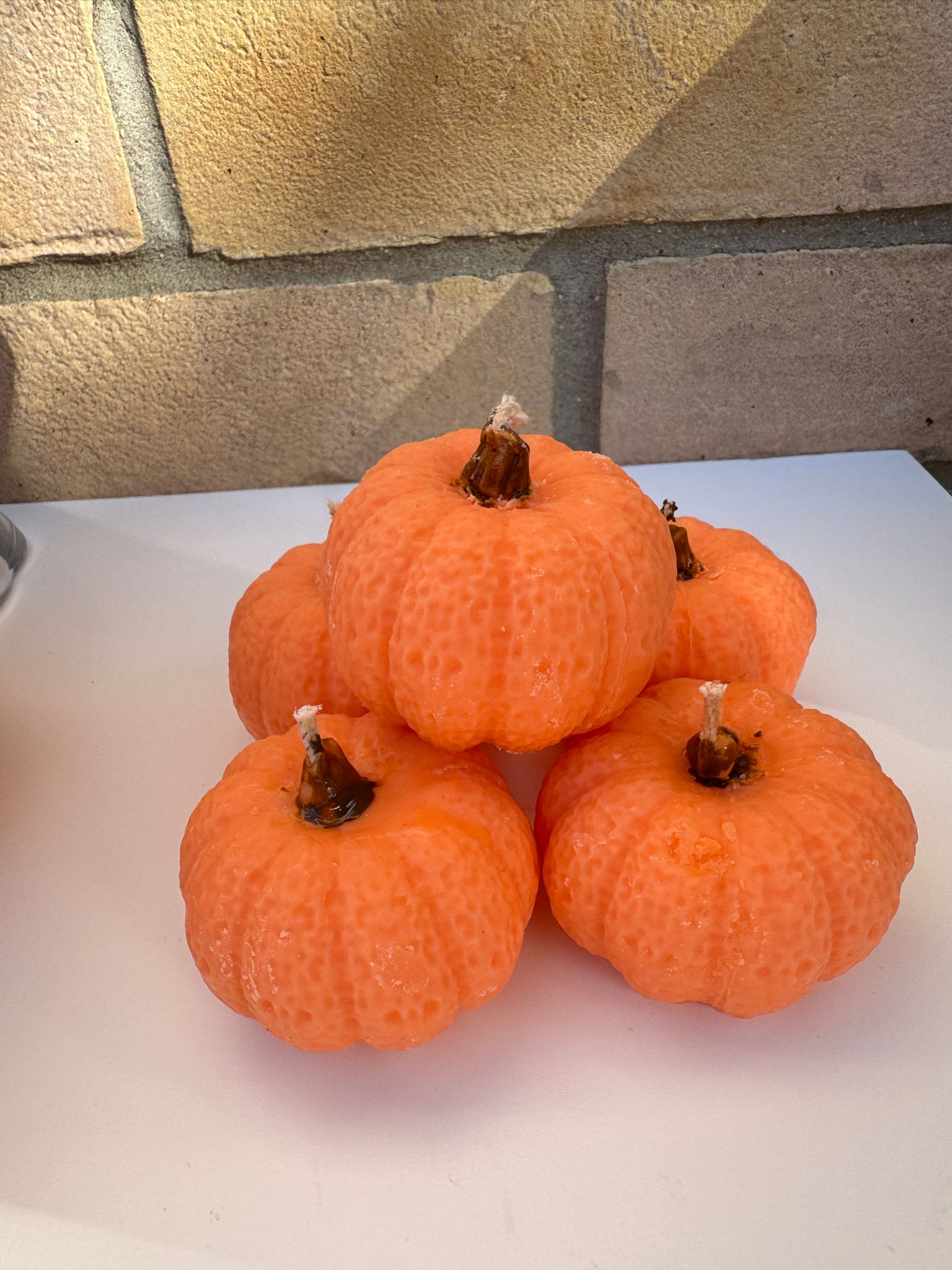 Handmade Pumpkin Candle – Autumn Decorative Candle