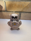 🕯️ Cute Owl Soy Wax Candle – Handmade Decor Gift