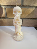 Three Wise Skulls Candle – Handmade Gothic Halloween Candle
