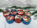 🎄 Christmas Candle Tin – Handmade Festive Candle | Cristina Craft
