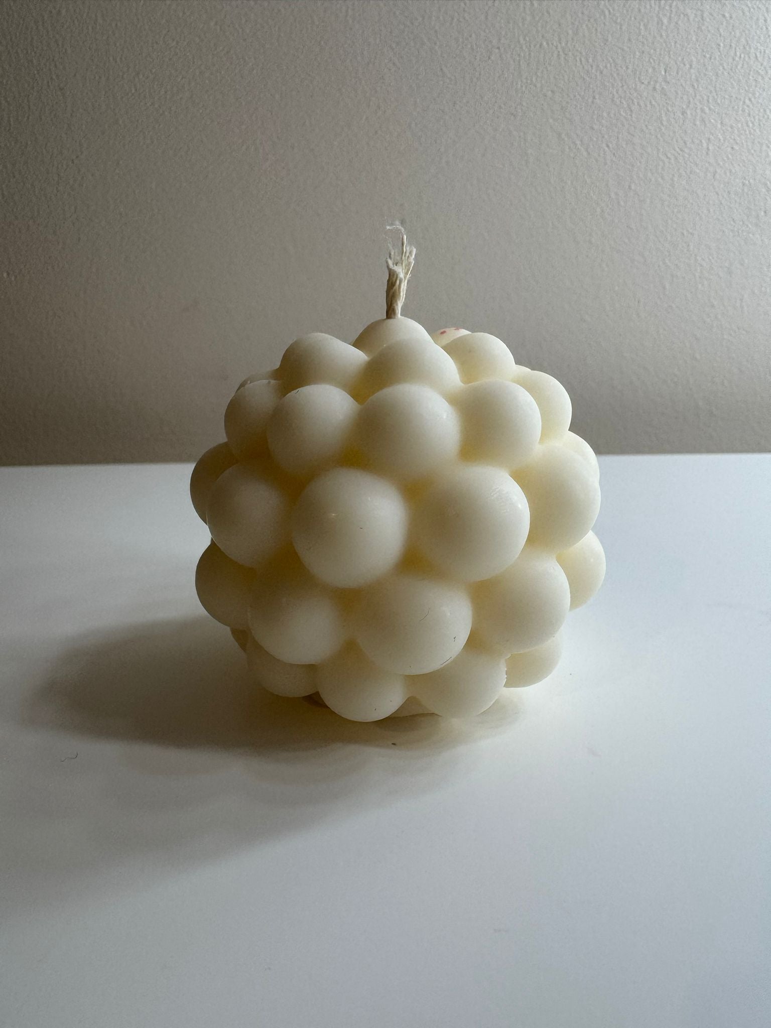 🕯️ Bubble Cube Candle – Minimalist Soy Wax Candle