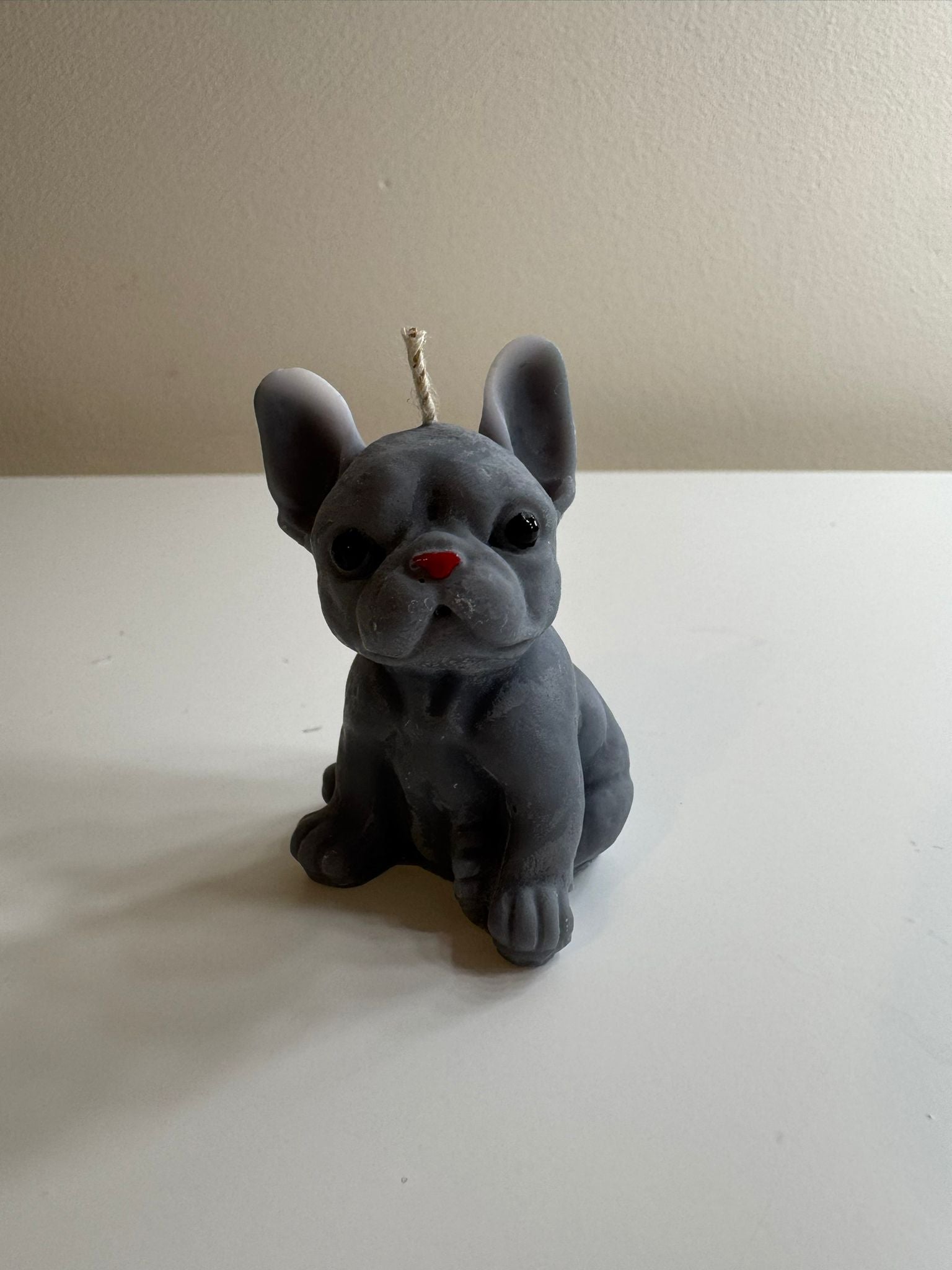 🕯️ French Bulldog Candle – Handmade Soy Wax Candle