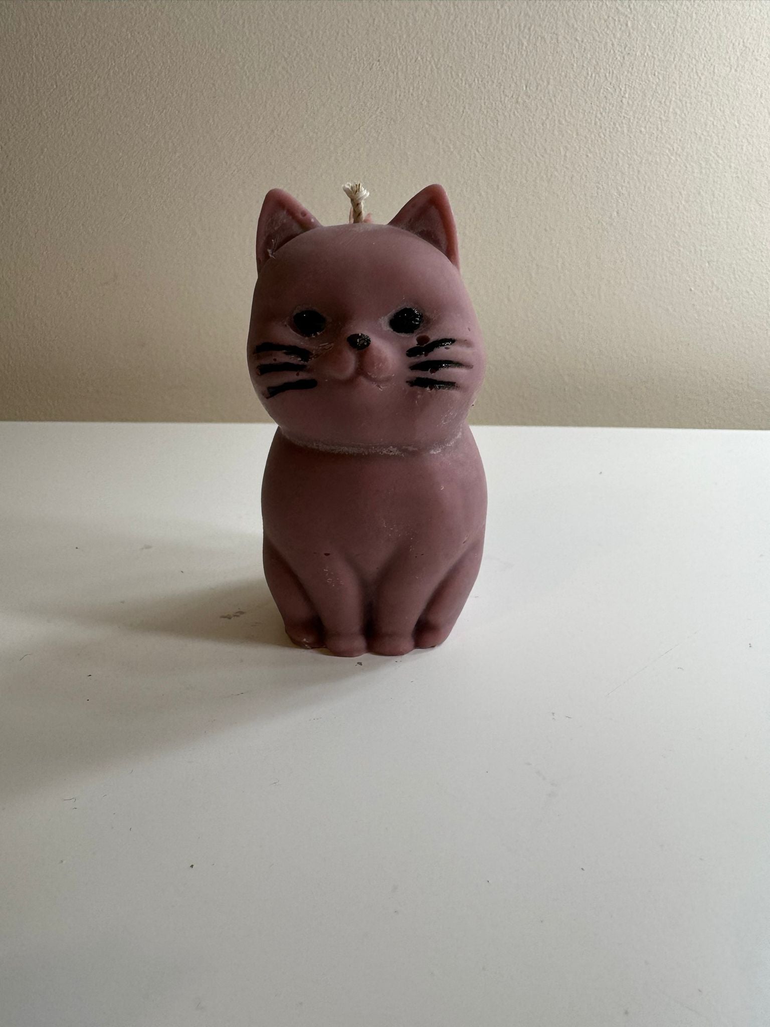 🐱🕯️ Cute Kitty Candle – Handmade Soy Wax