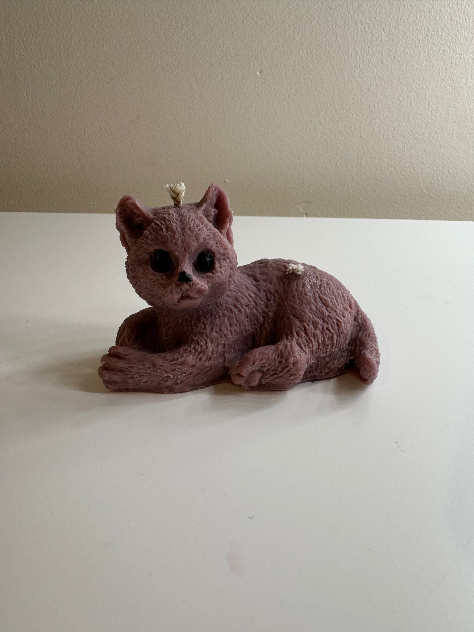 🐱🕯️ Cute Cat Candle – Handmade Soy Wax