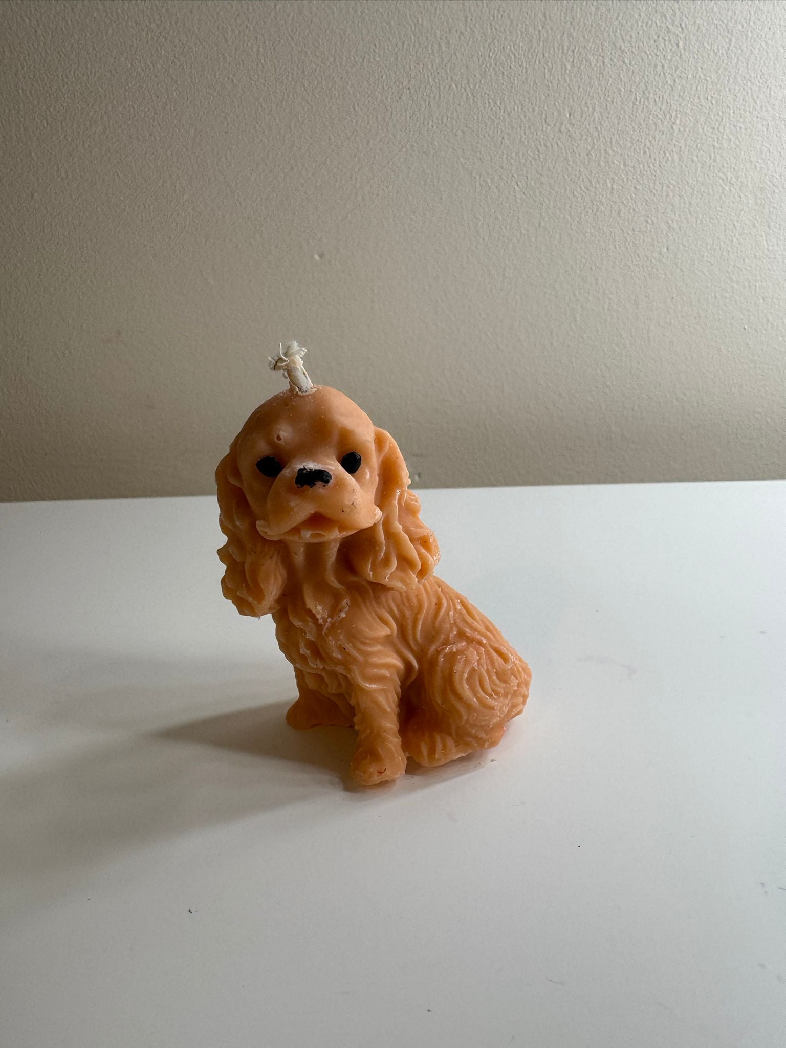 🕯️ Elegant Puppy Candle – Handmade Soy Wax Candle