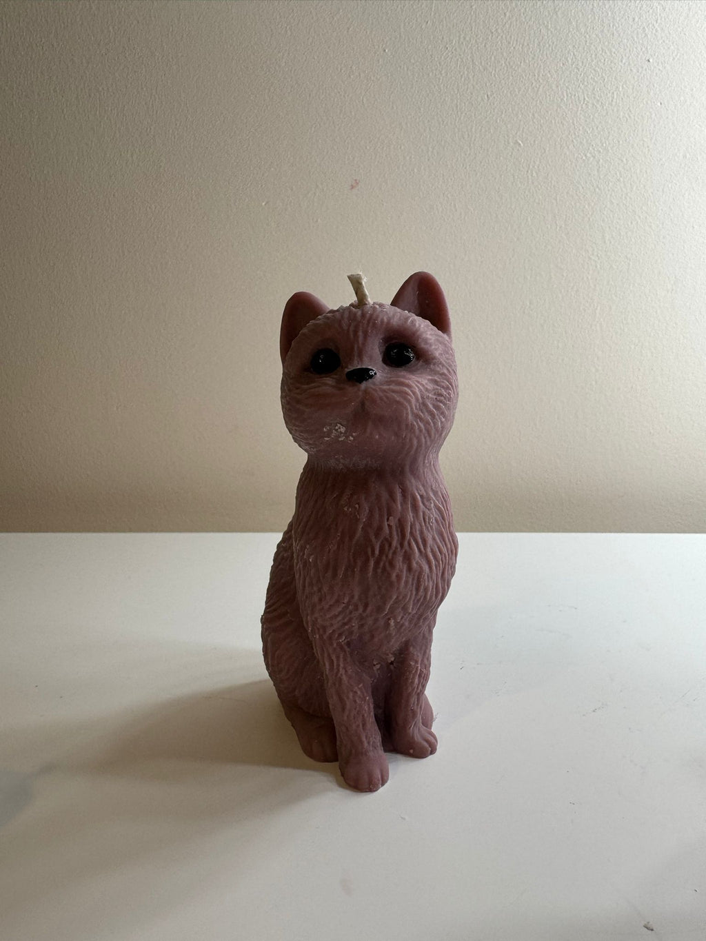 🐱🕯️ Elegant Cat Candle – Handmade Soy Wax