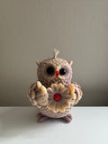 🕯️ Cute Owl Soy Wax Candle – Handmade Decor Gift