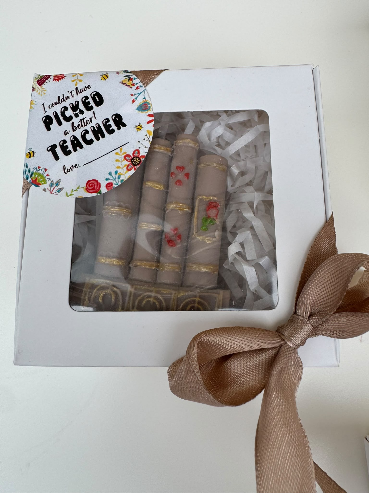 Mini Library Candle – Handmade Book Lover Gift