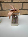 Mini Library Candle Gift – Handmade Decorative Candle