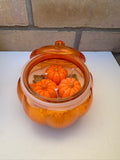 Autumn Pumpkin Jar Scented Candle – Handmade Seasonal Candle