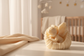 Angel candle nursery background